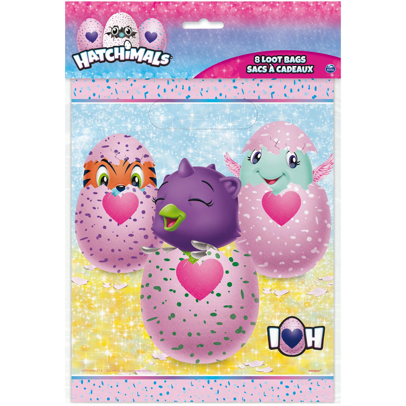 Hatchimals Plastic Party Bags