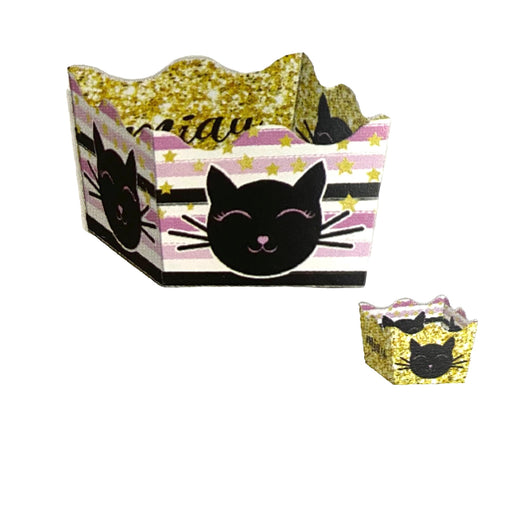 CAT PARTY CHOCOLATE BALL CONTAINERS
