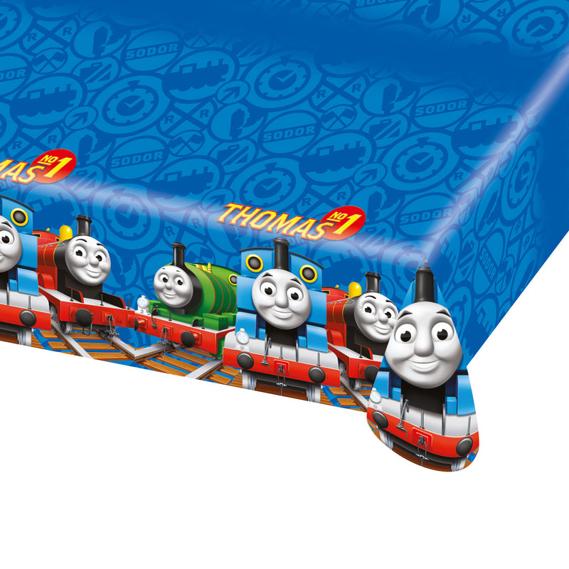 THOMAS THE TRAIN PLASTIC TABLE COVER
