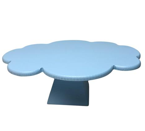 BLUE CLOUD TRAY TRIANGLE BASE - BIG- 34x22x15-1