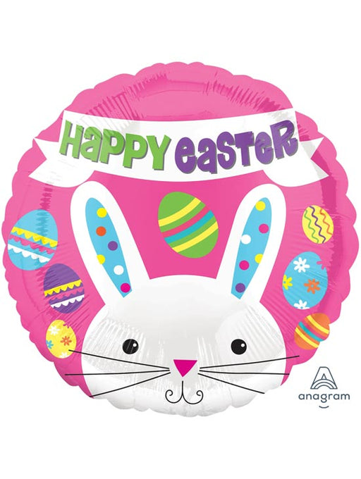 PEEKING BUNNY EASTER FOIL BALLOON