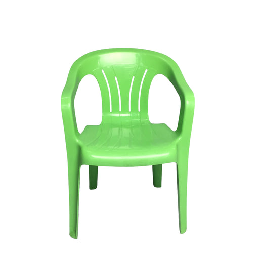 Pistach kids chair -plastic with arms-1