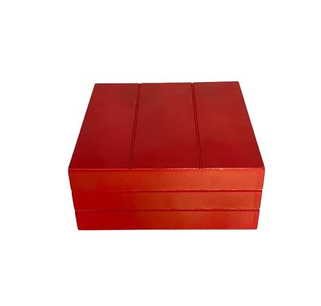 RED SQUARE BOX HEIGHT - BIG - 20x20x8-1