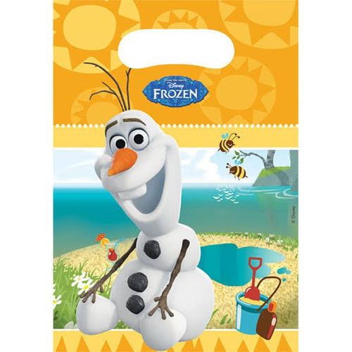 FROZEN PLASTIC LOOT BAGS