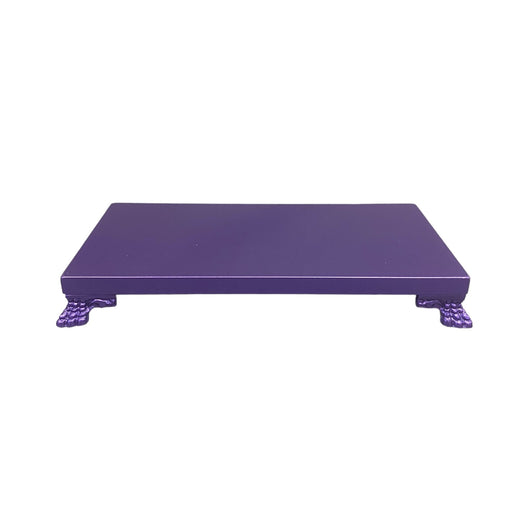 Purple chrome RECTANGULER TRAY - 15x30x4-1