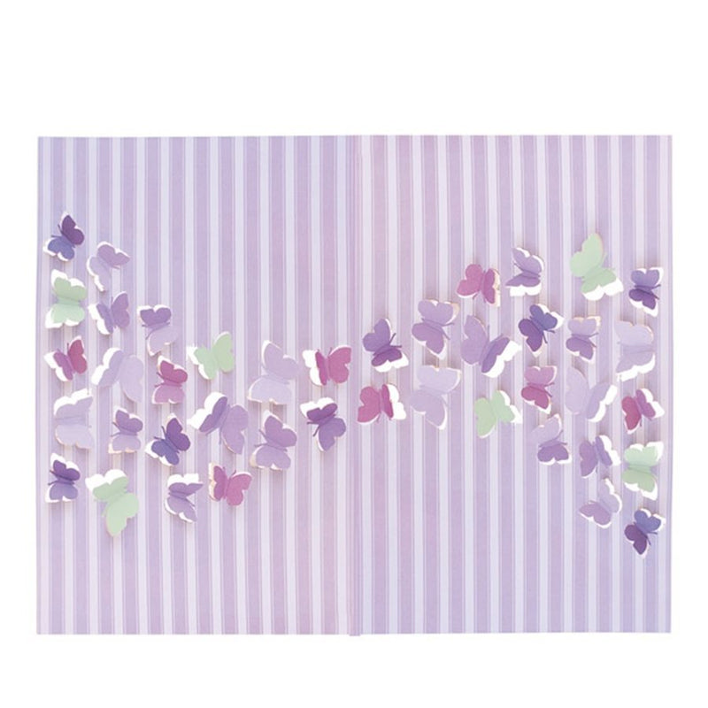 BUTTERFLY RECTANGULER CARDBOARD POSTER