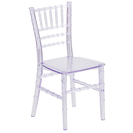 Kids transparent tiffany chair with coushin-1