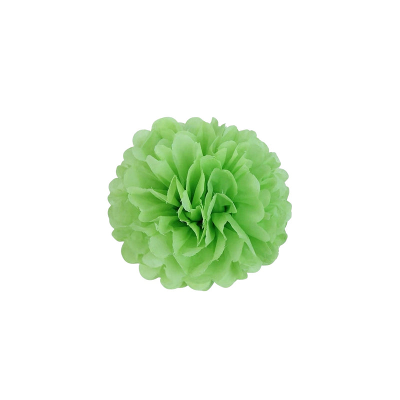 LIME GREEN POM POM - 20 CM - 1 PIECE