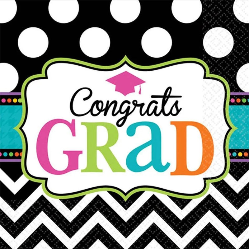 VALUE PACK Graduation Beverage PAPER Napkins