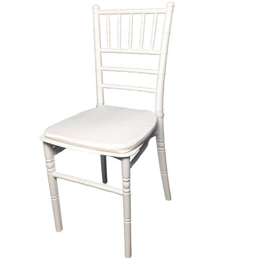 Adult tiffany white chair with coushin-1