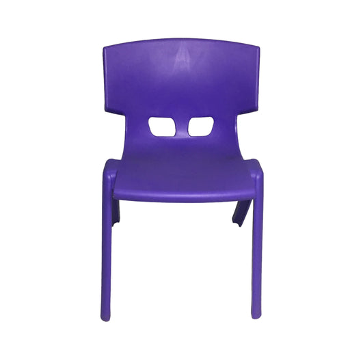Purple plastic kids chair-1
