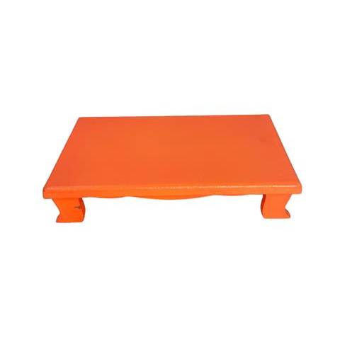 NEON ORANGE TRAY COLONIAL FOOT - 20x14x5-1