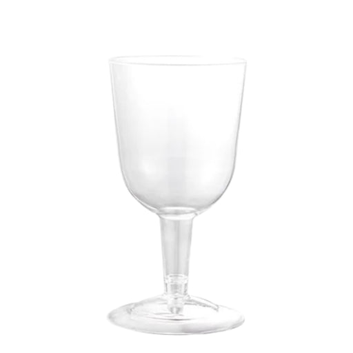 CLEAR WINE CUPS - 8pcs