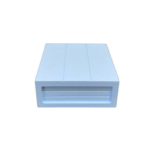 Blue PASTEL SQUARE BOX ELEVATION - 20x20x8-1