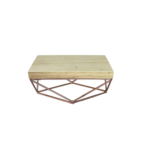 RECTANGULAR ELEVATION -SMALL - METAL BASE COPPER - 22x13x10-1