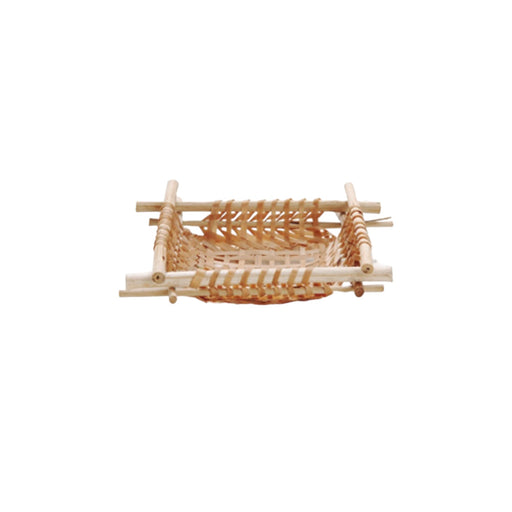 SAFARI SMALL SQUARE BAMBOO TRAY - 10x10x2.5-1