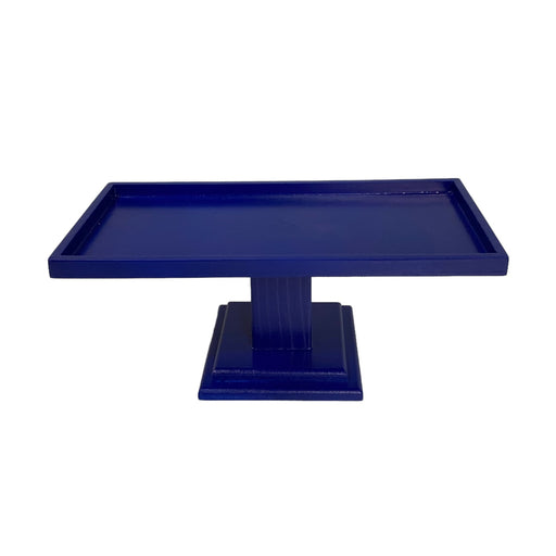 DARK BLUE TRAY DELICATY RECTANGULAR - 30x15x12-1