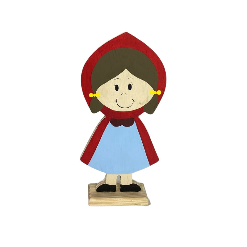 LITTLE RED RIDING HOOD - GRIL- 10x4x21-1