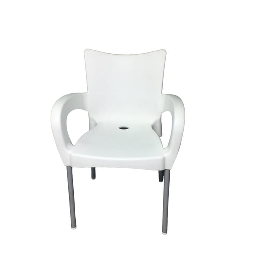 white kids chair with arms-1