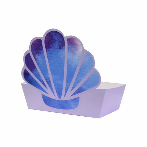 MERMAID SNACKS CONTAINERS ( DIE CUT SHELL)