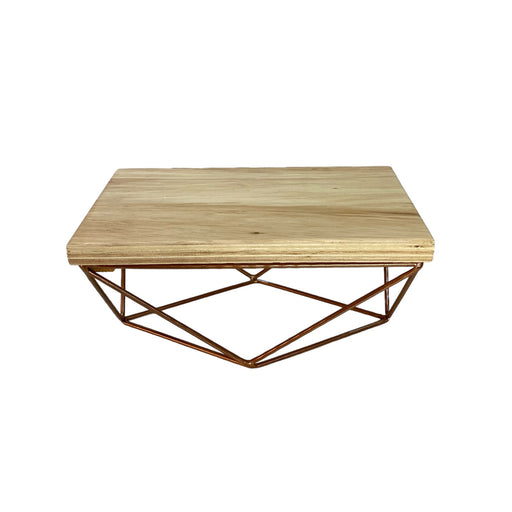 RECTANGULAR ELEVATION - MEDIUM - METAL BASE COPPER -27x16x13-1