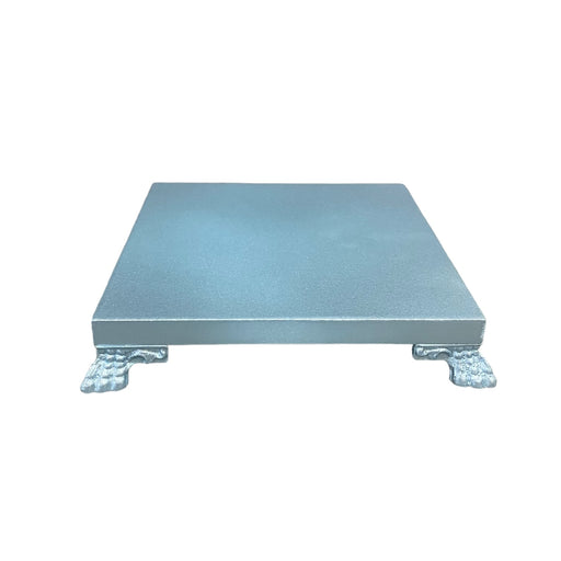 Blue chrome SQUARE TRAY - 20x20x4-1