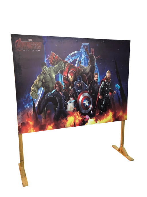 AVAILABLE FLEX POSTER MOUNTED ON FRAME + STAND-1