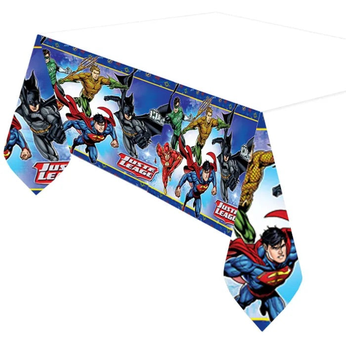 Justice League Plastic Tablecover