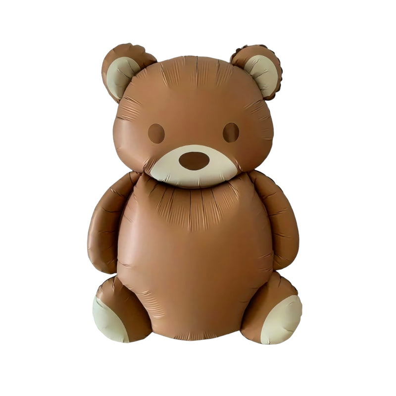 TEDDY BEAR FOIL SHAPE BALLOON - 35 INCH