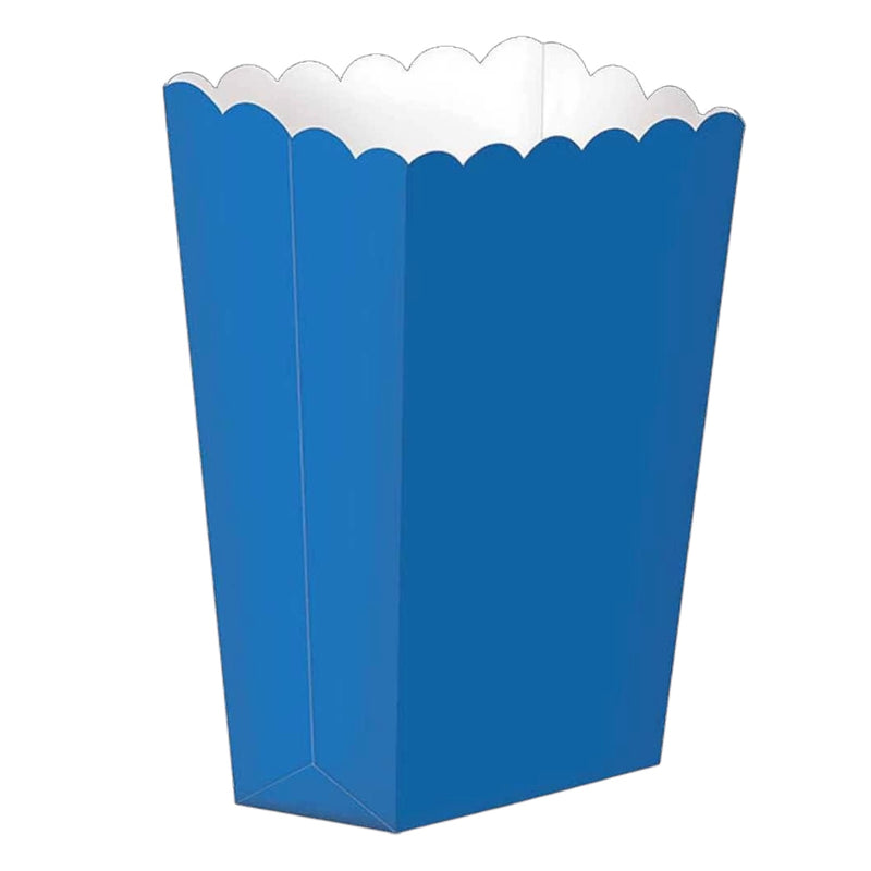 NAVY BLUE POPCORN BOXES / 6PCS PER PACK