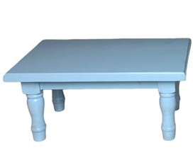 BLUE SMALL BENCH TABLE - 40x25x20-1
