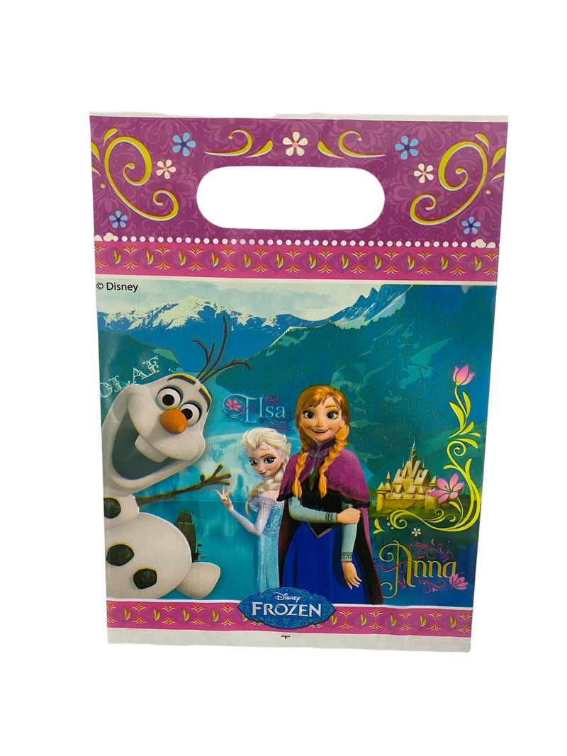 FROZEN PLASTIC LOOT BAGS