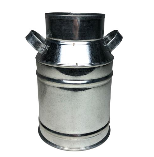 MILK METAL BARREL BIG - SILVER 29x40-1