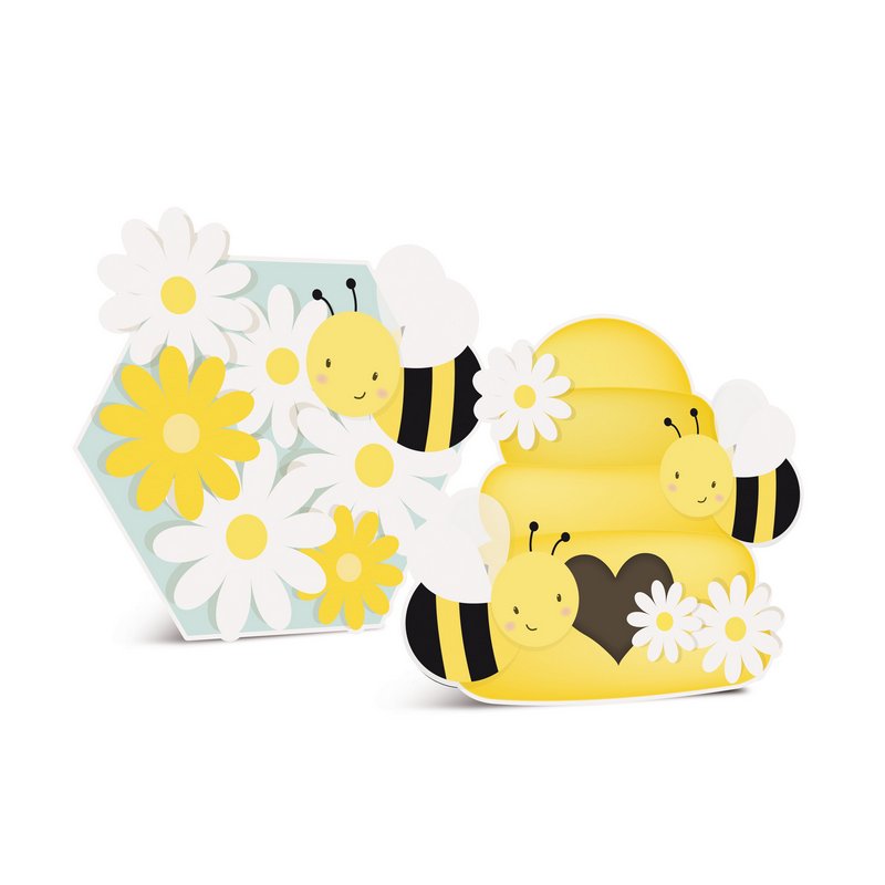 BEE STANDING CENTERPIECES CUT OUTS
