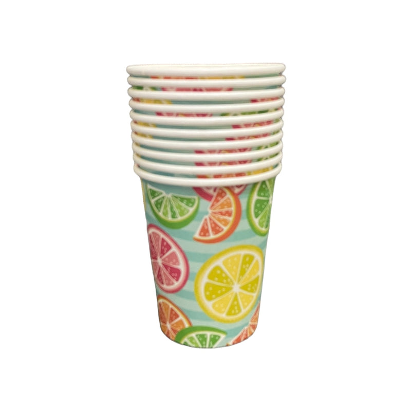 CITRUS FRUITS LIME BIG PAPER CUPS