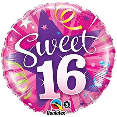 SWEET 16 FOIL BALLOON