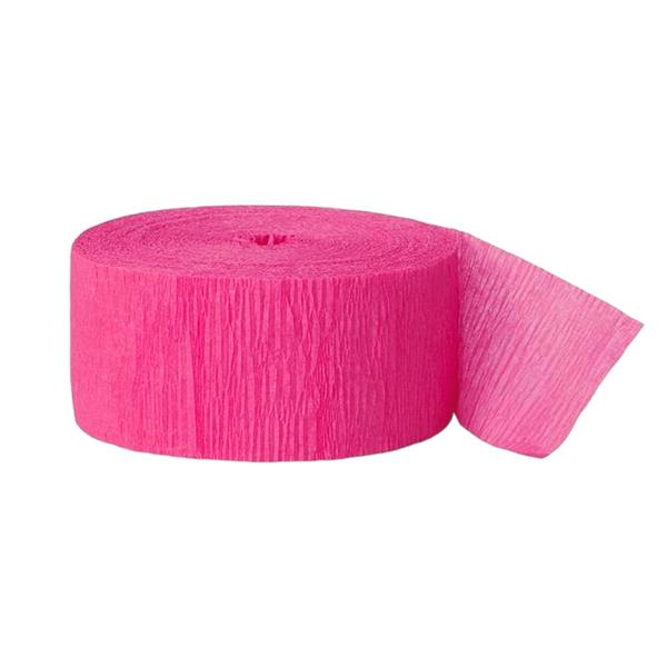 FUCHSIA STREAMER - 5 CM X 25 M