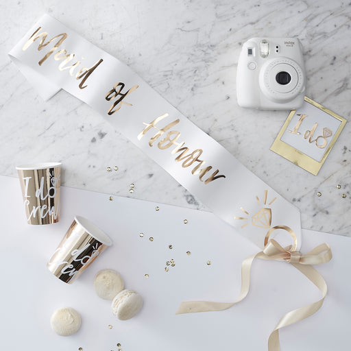 Maid of Honor Sash
