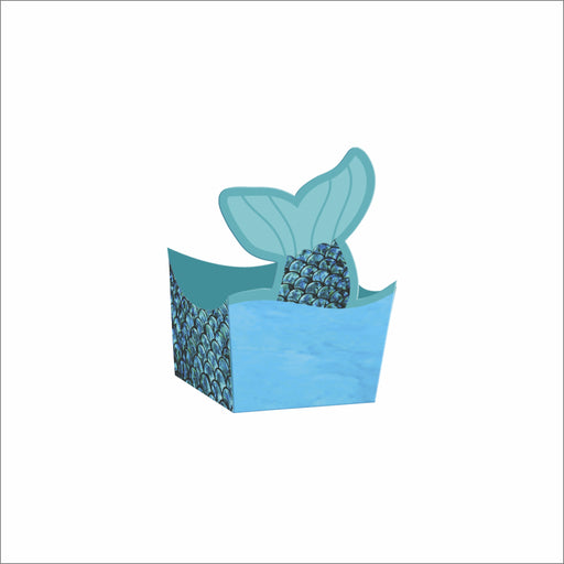 MERMAID CHOCOLATE BALL CONTAINERS (DIE CUT TAIL)