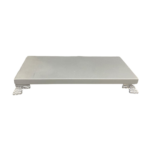Silver chrome RECTANGULER TRAY - 15x30x4-1