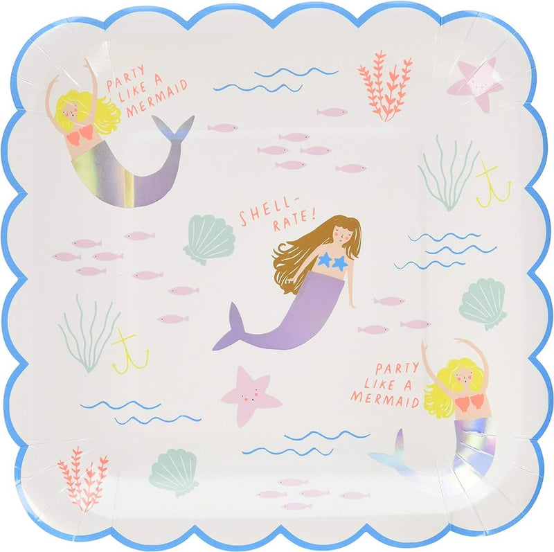 MERMAID LARGE PLATES