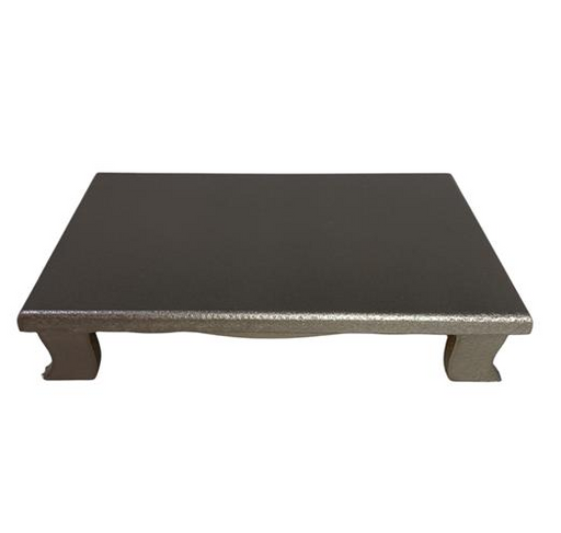 SILVER TRAY COLONIAL FOOT -RECTANGULER- 20x14x5-1