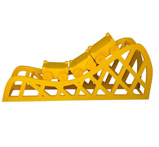 YELLOW ROLLER COASTER - 60x11x24-1