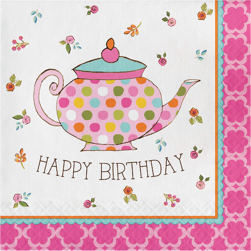 TEA PARTY BIG NAPKINS