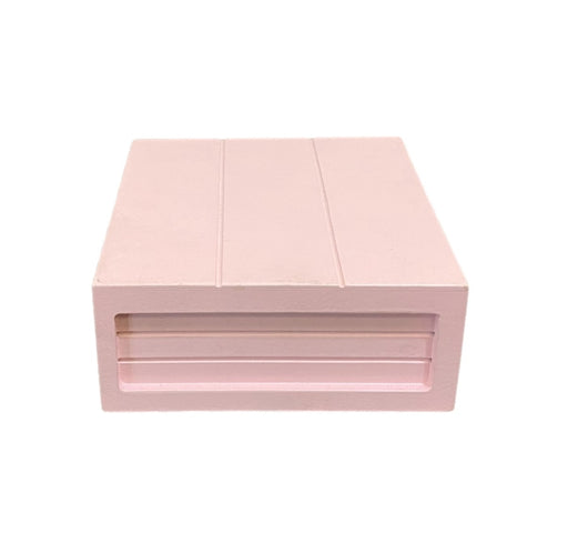 Pink SQUARE BOX ELEVATION - 20x20x8-1
