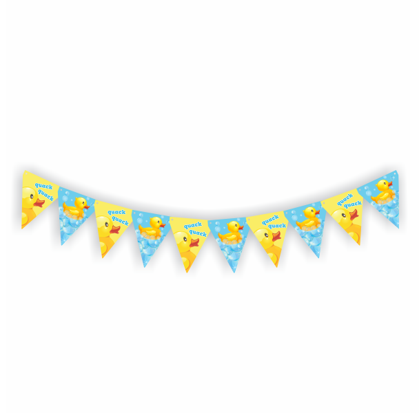 RUBBER DUCK FLAG BANNER