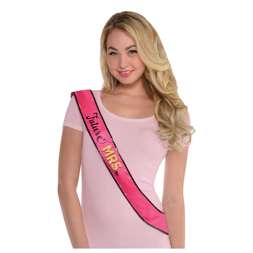 SASSY BRIDE SASH - FUTURE MRS.