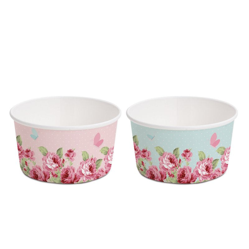 ENCHANTED GARDEN CANDIES /ICE CREAM TUBS