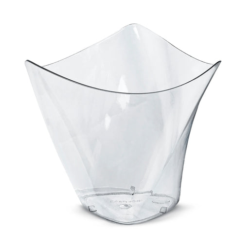 CLEAR Triangle Serving Cups - Big - 10pcs