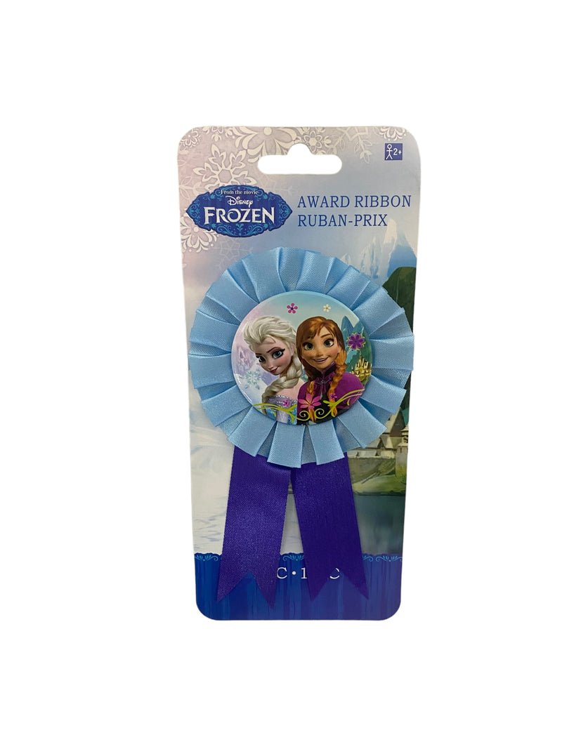 FROZEN BADGE -AWARD RIBBON